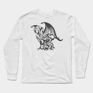 Succubus Demon Illustration Long Sleeve T-Shirt